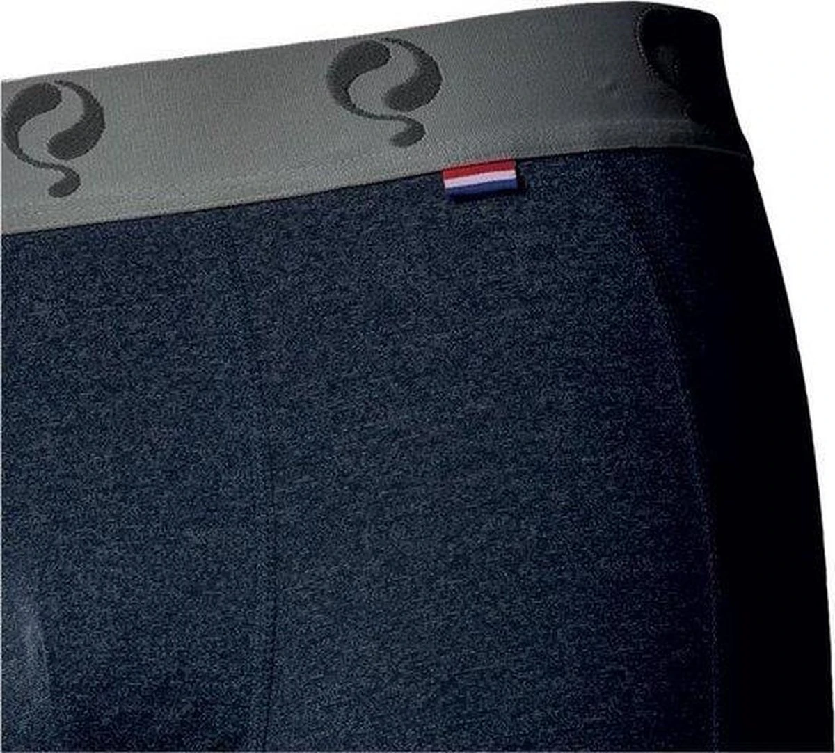Quick Q1905 Bodywear Heren Boxershorts 6-Pack Zwart Grijs Blauw Rood Jeans Navy 12 Quick Q1905 Bodywear Heren Boxershorts 6-Pack Zwart Grijs Blauw Rood Jeans Navy - Afbeelding 10