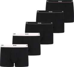 Hugo Boss - Boxershorts 5-Pack Essentials Zwart - Maat L - Body-fit -LingaDore Ondergoed Winkle 1200x1090 1