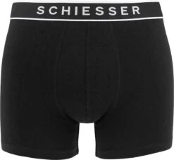 Schiesser 95/5 Organic Heren Shorts - Zwart - 3 Pack - Maat M -LingaDore Ondergoed Winkle 1200x1103 1