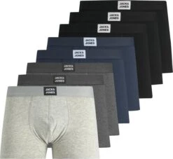 Jack & Jones Effen Boxershorts Heren Multipack JACBASIC PLAIN 8-Pack - Maat L 19 Jack & Jones Effen Boxershorts Heren Multipack JACBASIC PLAIN 8-Pack - Maat L -LingaDore Ondergoed Winkle 1200x1104