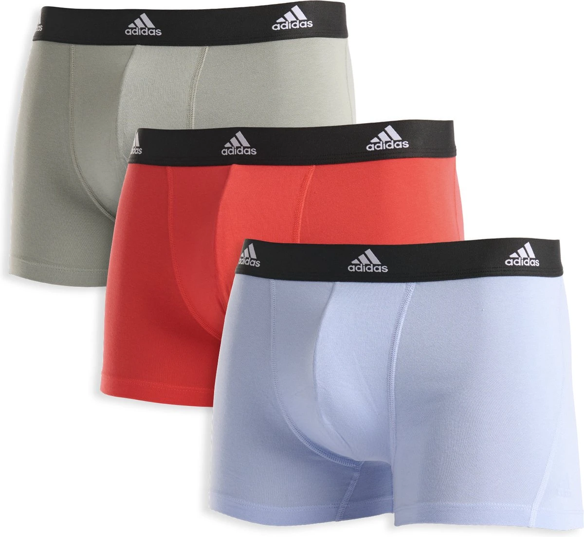 Adidas Sport TRUNK (3PK) Heren Onderbroek - Maat L 3 Adidas Sport TRUNK (3PK) Heren Onderbroek - Maat L