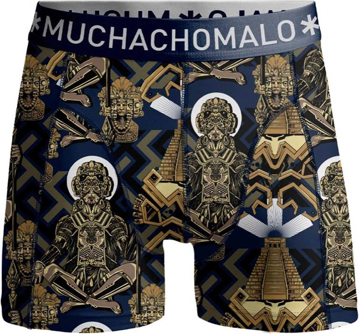 Muchachomalo-12-pack Onderbroeken Voor Mannen-Elastisch Katoen-Boxershorts - Maat L 17 Muchachomalo-12-pack Onderbroeken Voor Mannen-Elastisch Katoen-Boxershorts - Maat L - Afbeelding 15