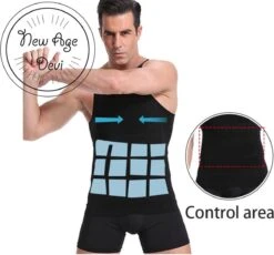 New Age Devi - Corrigerend Hemd - Mannen - Zwart - L - Ondersteuning - Body Buik - Shapewear Shirt - Correctie Hemd - Buik Weg - Buik Verbergen - Strak Lichaam 19 New Age Devi - Corrigerend Hemd - Mannen - Zwart - L - Ondersteuning - Body Buik - Shapewear Shirt - Correctie Hemd - Buik Weg - Buik Verbergen - Strak Lichaam -LingaDore Ondergoed Winkle 1200x1117 9