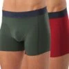 Sapph Boxershort Heren - Nolan - Microvezel - 2pack - Groen/Rood - M -LingaDore Ondergoed Winkle 1200x1120 2