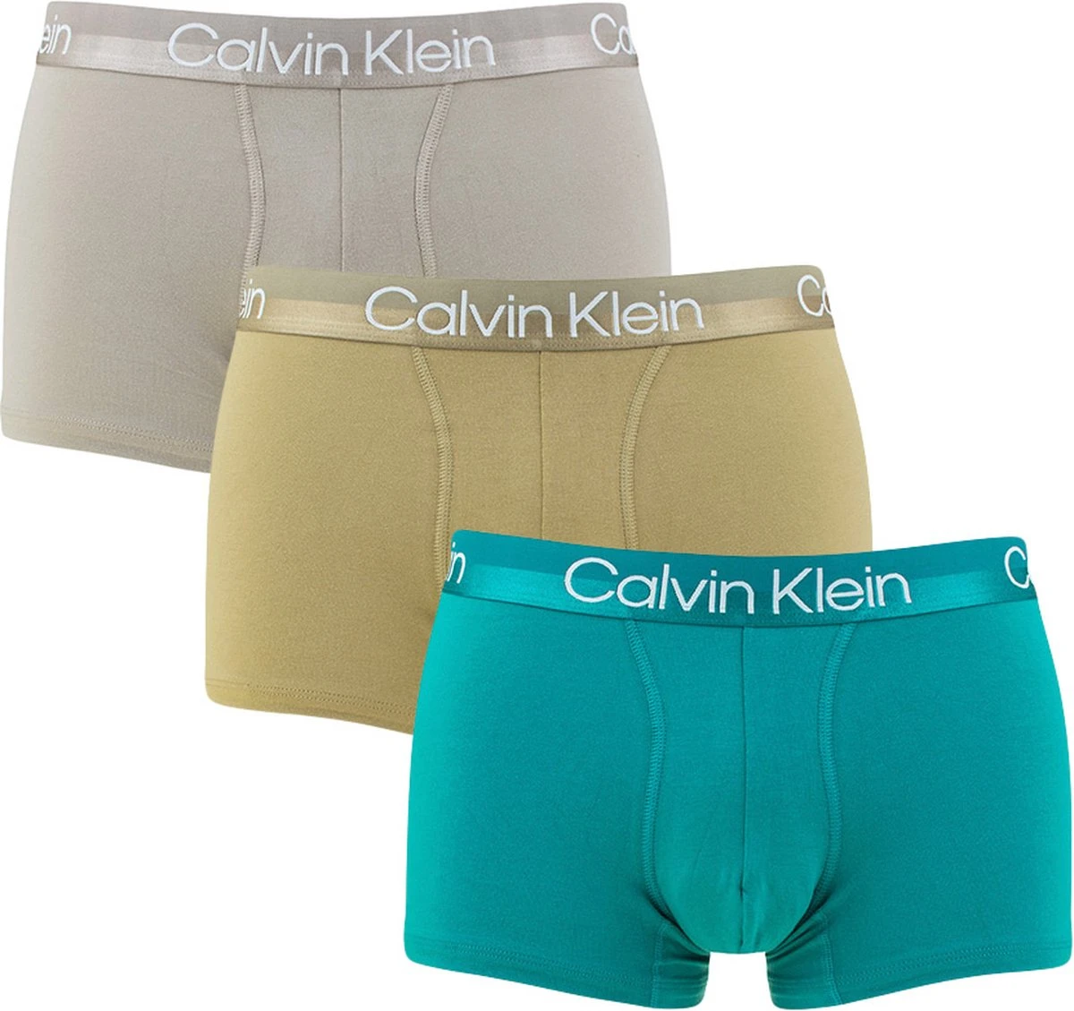 Calvin Klein Modern Structure 3P Boxer Trunks Multi 6XZ - M 3 Calvin Klein Modern Structure 3P Boxer Trunks Multi 6XZ - M