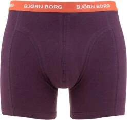 Björn Borg Boxershorts Essential (3 Pack) - Cotton Stretch Boxers Normale Lengte - Rood - Bordeaux En Print - Maat: XL -LingaDore Ondergoed Winkle 1200x1137 1