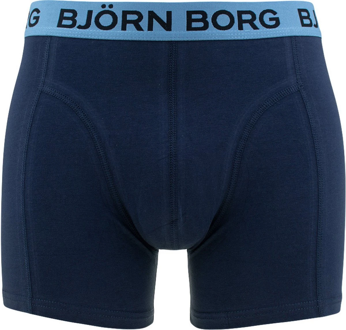 Björn Borg Boxershorts Essential (3 Pack) - Cotton Stretch Boxers Normale Lengte - Zwart - Donkerblauw En Print - Maat: L 9 Björn Borg Boxershorts Essential (3 Pack) - Cotton Stretch Boxers Normale Lengte - Zwart - Donkerblauw En Print - Maat: L - Afbeelding 7
