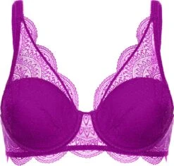 Simone Pérèle - Karma Balconette-Spacer BH Paars - Maat 90D - Paars - Met Beugel - Dames
