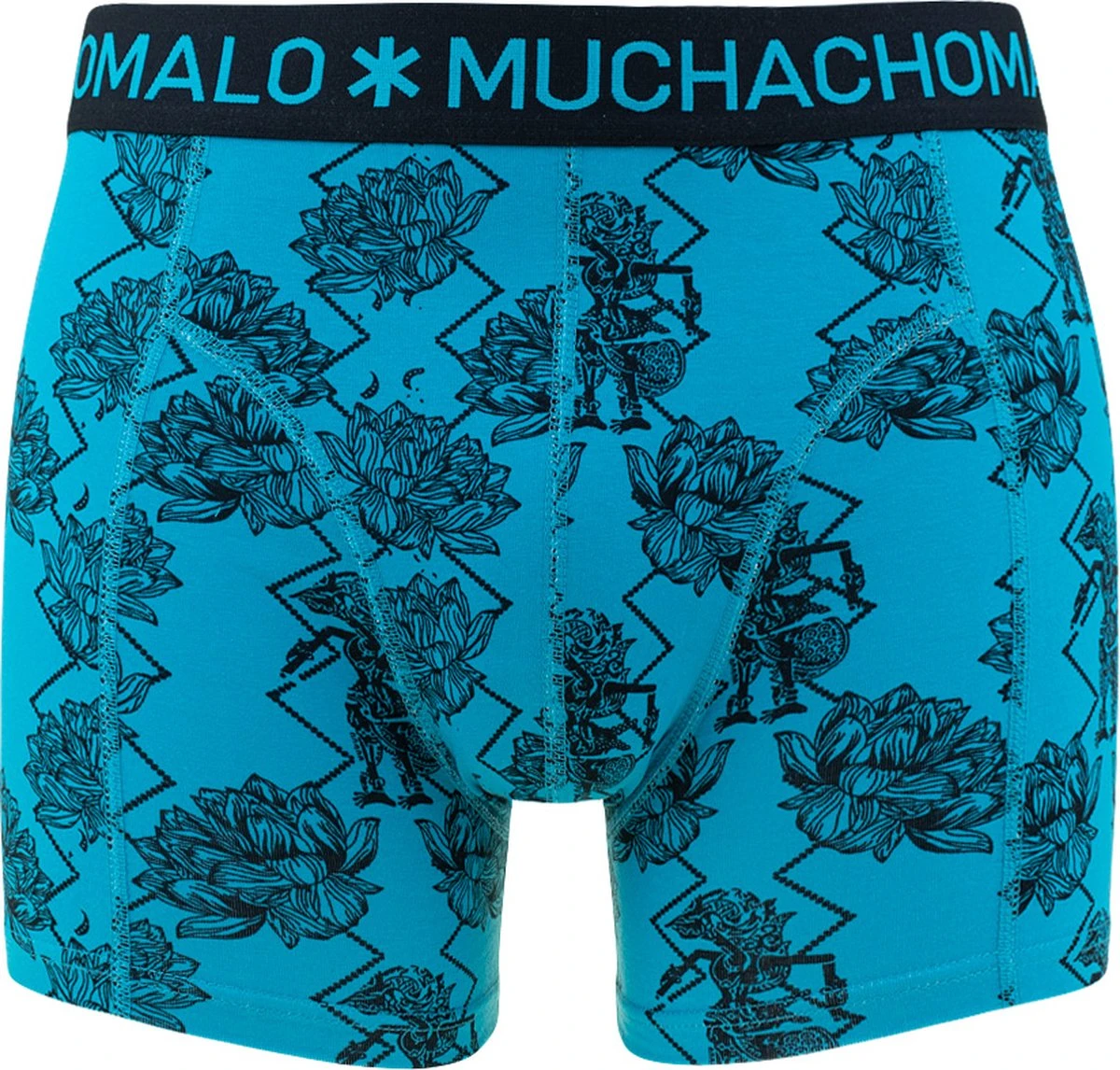 Muchachomalo Batik - Onderbroeken Heren - Blauw Met Print - 3 Pack - Maat XXXL 9 Muchachomalo Batik - Onderbroeken Heren - Blauw Met Print - 3 Pack - Maat XXXL - Afbeelding 7