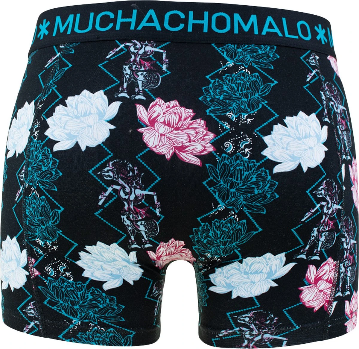 Muchachomalo Batik - Onderbroeken Heren - Blauw Met Print - 3 Pack - Maat XXXL 6 Muchachomalo Batik - Onderbroeken Heren - Blauw Met Print - 3 Pack - Maat XXXL - Afbeelding 4