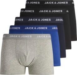 JACK&JONES JACBASIC PLAIN TRUNKS 5 PACK Heren Onderbroek - Maat XL -LingaDore Ondergoed Winkle 1200x1169 6