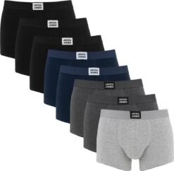 Jack & Jones Effen Boxershorts Heren Multipack JACBASIC PLAIN 8-Pack - Maat L 21 Jack & Jones Effen Boxershorts Heren Multipack JACBASIC PLAIN 8-Pack - Maat L -LingaDore Ondergoed Winkle 1200x1174