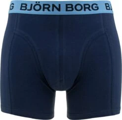 Björn Borg Boxershorts Essential (3 Pack) - Cotton Stretch Boxers Normale Lengte - Blauw - Maat: L -LingaDore Ondergoed Winkle 1200x1179 8