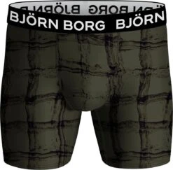 Bjorn Borg - Performance Boxers 3-Pack Zwart Groen - Maat XL - Body-fit -LingaDore Ondergoed Winkle 1200x1181 4
