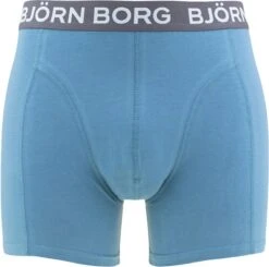 Björn Borg Boxershorts Essential (3 Pack) - Cotton Stretch Boxers Normale Lengte - Blauw - Maat: L -LingaDore Ondergoed Winkle 1200x1192 3