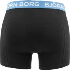 Björn Borg Boxershorts Essential (3 Pack) - Cotton Stretch Boxers Normale Lengte - Blauw - Maat: L -LingaDore Ondergoed Winkle 1200x1197 2