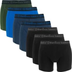 Bamboo Basics 7P Boxers Rico Multi - L