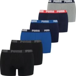 Puma Basic Boxer Heren Onderbroek - 6-pack - Maat L