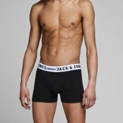 JACK&JONES SENSE TRUNKS 3-PACK NOOS Heren Onderbroek - Maat L -LingaDore Ondergoed Winkle 1200x1200 272