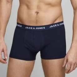 JACK&JONES JACBASIC PLAIN TRUNKS 5 PACK Heren Onderbroek - Maat L -LingaDore Ondergoed Winkle 1200x1200 291