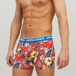 JACK&JONES JACAZORES TRUNKS 3 PACK NOOS Heren Onderbroek - Maat L -LingaDore Ondergoed Winkle 1200x1200 331