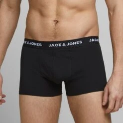 JACK&JONES JACBASIC PLAIN TRUNKS 5 PACK Heren Onderbroek - Maat XL -LingaDore Ondergoed Winkle 1200x1200 348