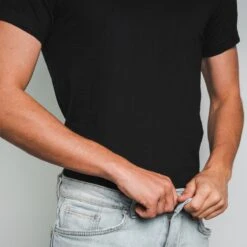 TimBasics - 100% Katoen - V-Hals Heren Ondershirt -3-Pack - Zwart - L -LingaDore Ondergoed Winkle 1200x1200 392