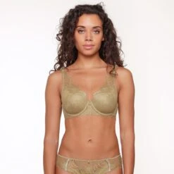 LingaDore Triangel BH Voorgevormd - 6603TB - Olijf - 80A -LingaDore Ondergoed Winkle 1200x1200 59