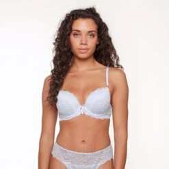 LingaDore - Gel BH Ballad Blue - Maat 75B - Blauw - Push Up Bh - Maximizer Bh - Met Beugel - Dames