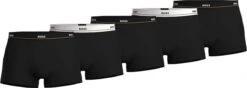 Hugo Boss - Boxershorts 5-Pack Essentials Zwart - Maat L - Body-fit -LingaDore Ondergoed Winkle 1200x429
