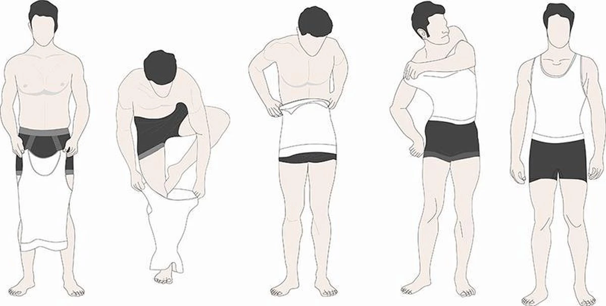 Linorie Corrigerend Shirt Mannen Shapewear Hemd - Zwart - 3XL 5 Linorie Corrigerend Shirt Mannen Shapewear Hemd - Zwart - 3XL - Afbeelding 3