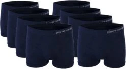 Pierre Cardin - Heren Onderbroeken 8-Pack Seamless Boxers - Marine - Maat XL