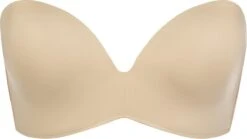 Wonderbra Perfect Strapless Dames Beha - SKIN - Maat E80