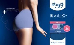 Sloggi Sloggi Basic+ Maxi C3P Dames Onderbroek - Maat 56 -LingaDore Ondergoed Winkle 1200x726 14