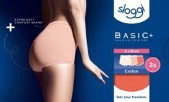 Sloggi Sloggi Basic+ Maxi C3P Dames Onderbroek - Maat 58 -LingaDore Ondergoed Winkle 1200x726