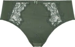 Hunkemöller Dames Lingerie Hoge Slip Diva - Groen - Maat M