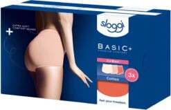 Sloggi Sloggi Basic+ Maxi C3P Dames Onderbroek - Maat 46 -LingaDore Ondergoed Winkle 1200x771