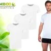 Bamboo Essentials - T Shirt Heren - Ronde Hals - 3 Stuks - Wit - XL - Bamboe - Ondershirt Heren - Extra Lang - Anti Zweet T-shirt Heren -LingaDore Ondergoed Winkle 1200x800 25