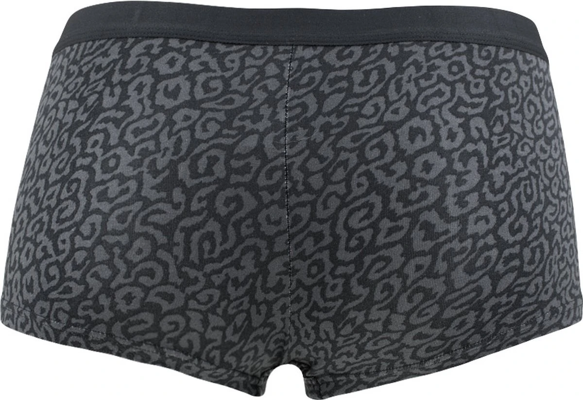 Björn Borg Dames Cotton Stretch 2P Mini Boxershorts Zwart - XXL 5 Björn Borg Dames Cotton Stretch 2P Mini Boxershorts Zwart - XXL - Afbeelding 3