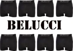 8 Stuks BELUCCI Microfiber Heren Boxershorts (zwart) Naadloos XL / XXL -LingaDore Ondergoed Winkle 1200x837