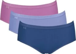 Sloggi Sloggi Basic+ Midi C3P Dames Onderbroek - Maat 40 -LingaDore Ondergoed Winkle 1200x861 2