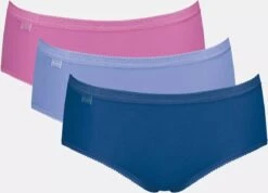 Sloggi Sloggi Basic+ Midi C3P Dames Onderbroek - Maat 44