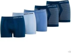 5 Pack Pierre Cardin Boxershort Blauw Blauw Maat S