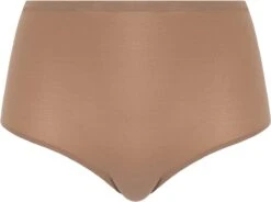 Chantelle SoftStretch - Hoge Taille Slip - One Size - Terracotta 9 Chantelle SoftStretch - Hoge Taille Slip - One Size - Terracotta -LingaDore Ondergoed Winkle 1200x895