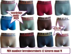 Heren Boxers Mega Multipack Maat S/M