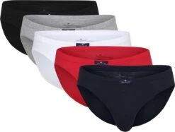 Tom Tailor - 5 Pack - Heren Slip In 5 Kleuren - Maat L