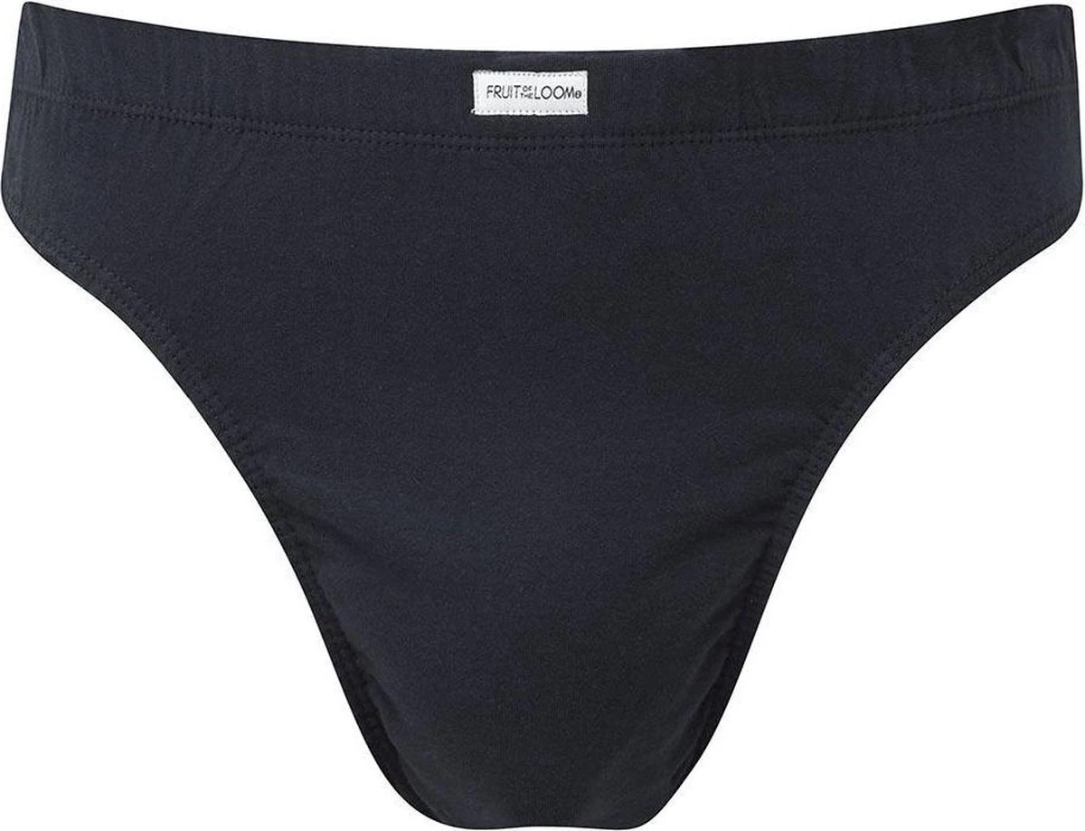 3 Pack Fruit Of The Loom Heren Slips Zwart XL 6 3 Pack Fruit Of The Loom Heren Slips Zwart XL - Afbeelding 4