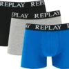 Replay - Boxer Basic Cuff Logo 3 Pack - Boxershorts Heren - Maat S -LingaDore Ondergoed Winkle 1200x939