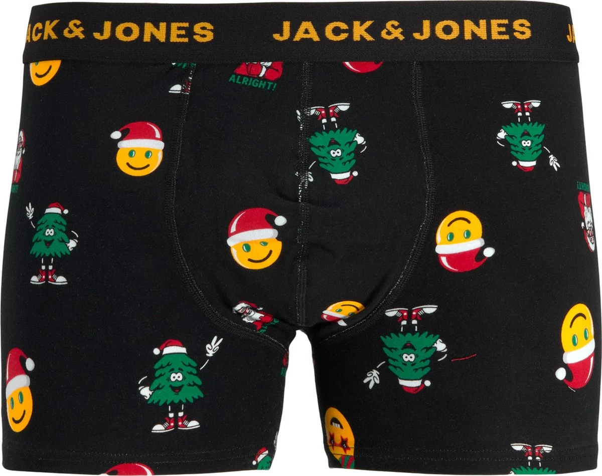 JACK&JONES JACSMILEY XMAS TRUNKS 5 PACK Heren Onderbroek - Maat M 5 JACK&JONES JACSMILEY XMAS TRUNKS 5 PACK Heren Onderbroek - Maat M - Afbeelding 3