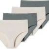 Schiesser Dames Midi Slip 4 Pack Modal Essentials -LingaDore Ondergoed Winkle 1200x950